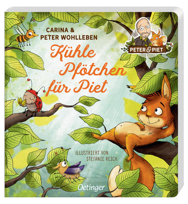 Peter & Piet  Kühle Pfötchen für Piet Pappbilderbuch