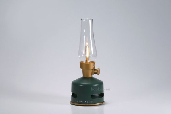 MoriMori Original Green, basil-moos, MM1001G LED Lampe - Design Leuchte mit Lautsprecher