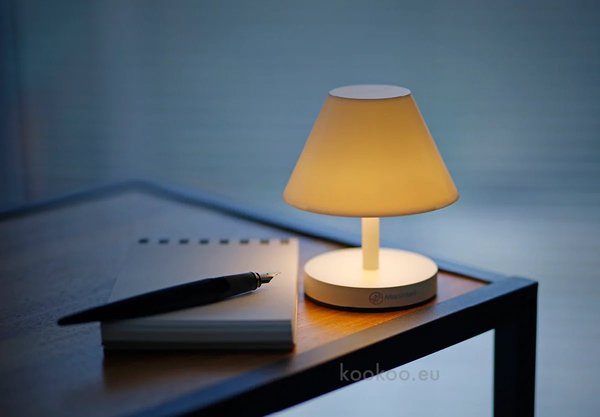 MoriMori T-Lights - Design LED Tisch Leuchte Mini Cafe White